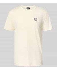 EA7 - Regular Fit T-Shirt Met Logopatch, Model 'Train' - Lyst