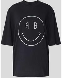 Anine Bing - Oversized T-Shirt mit Label-Print - Lyst
