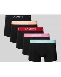 Lacoste - Boxershorts mit elastischem Label-Bund - Lyst