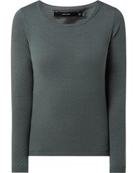 Vero Moda Pullover aus Bio-Baumwolle Modell 'Care' - Grün
