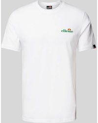 Ellesse - T-Shirt mit Label-Print Modell 'LIAMMO' - Lyst