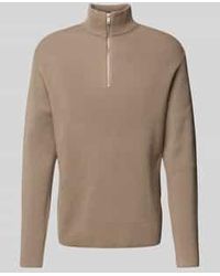 Lindbergh - Relaxed Fit Gebreide Pullover - Lyst