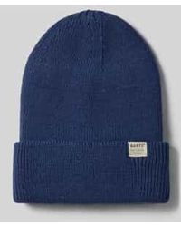 Barts - Muts Met Omslag En Labeldetail, Model 'Kinabalu' - Lyst