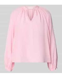 Herzen's - Regular Fit Blouse Met V-Hals - Lyst