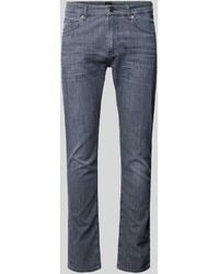 BOSS - Slim Fit Jeans mit Label-Detail Modell 'Delaware' - Lyst