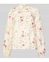 Y.A.S - Regular Fit Blouse Met Ballonmouwen - Lyst