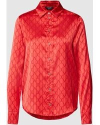 MARCIANO BY GUESS - Blouse Met All-over Labelprint - Lyst