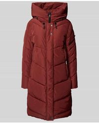 Khujo - Steppmantel mit Kapuze Modell 'JANGE' - Lyst