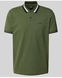 BOSS - Regular Fit Poloshirt Met Labelprint, Model 'Paddy' - Lyst