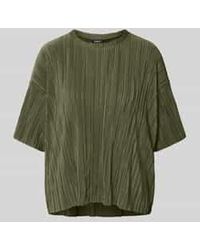 ONLY - Regular Fit T-Shirt Met Structuurmotief, Model 'Ravenna' - Lyst
