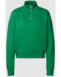 Polo Ralph Lauren - Sweatshirt mit Stehkragen und Reißverschluss - Lyst