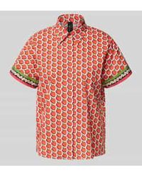 Marc Cain - Regular Fit Blouse Met 1/2-Mouwen - Lyst