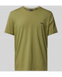 BOSS - T-Shirt mit Logo-Detail Modell 'MIX&MATCH' - Lyst