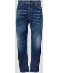 DSquared² - Skinny Fit Jeans im Used-Look - Lyst