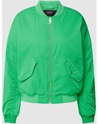 Vero Moda Jacke mit seitlichen Eingrifftaschen Modell 'ALEXA' - Grün