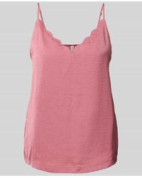 ONLY - Regular Fit Blusentop mit V-Ausschnitt Modell 'DEBBIE' - Lyst