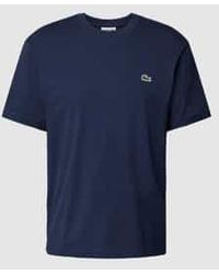 Lacoste - T-shirt Met Logodetail - Lyst