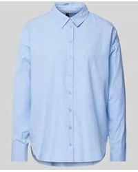 Vero Moda - Oversized Overhemdblouse Van Katoenmix - Lyst