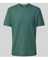 Christian Berg Men - T-Shirt mit Strukturmuster - Lyst