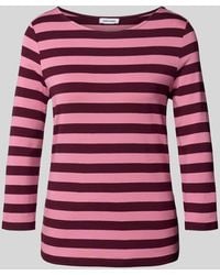 MORE&MORE - Regular Fit Longsleeve aus Viskose-Mix in Strick-Optik - Lyst