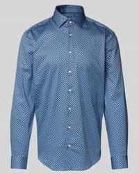 Jake*s - Regular Fit Zakelijk Overhemd Van Premium Kwaliteit - Lyst