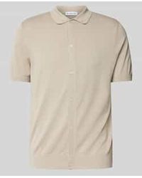 Manuel Ritz - Poloshirt Met Knoopsluiting - Lyst