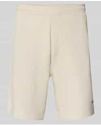 BOSS - Regular Fit Sweatshorts Van Katoenmix Model 'Jt_Globe' - Lyst