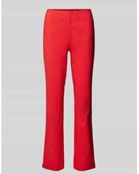 SteHmann - Regular Fit Broek Met Siernaden, Model 'Ina' - Lyst