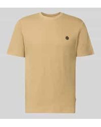 Blend - T-Shirt Met Labeldetail Model 'Fillip' - Lyst
