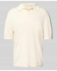 Calvin Klein - Poloshirt Met V-hals - Lyst
