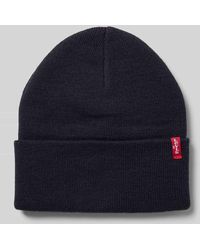 Levi's - Mütze mit Logo-Patch Modell 'Slouchy' - Lyst