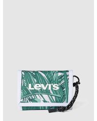 Levi's Portemonnaie mit Allover-Muster - Grün