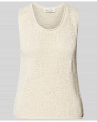 Marc O' Polo - Regular Fit Strick Tank Top Aus Baumwoll-Mix - Lyst