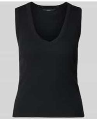 Vero Moda - Slim Fit Tank Top Van Katoenmix Model 'Chloe' - Lyst