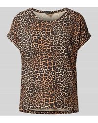 ONLY - Regular Fit T-Shirt Mit Viskose-Anteil Modell 'Moster' - Lyst