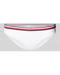 Tommy Hilfiger - Bikini-Hose mit elastischem Logo-Bund Modell 'Global' - Lyst