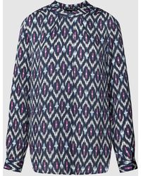 Repeat Cashmere - Blouse Met All-over Motief - Lyst