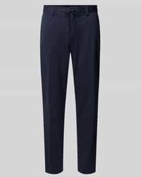 S.oliver - Slim Fit joggingbroek Van Elastische Jersey - Lyst