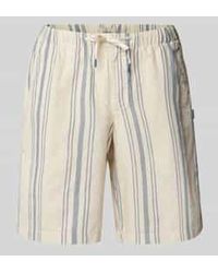 Blend - Korte Regular Fit Broek Met Tunnelkoord - Lyst