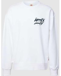 Levi's - Sweatshirt mit Label-Print - Lyst