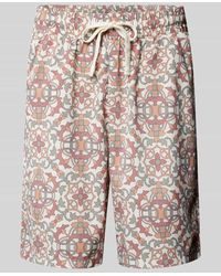 Ellesse - Regular Fit Shorts mit Allover-Print Modell 'TAROTO' - Lyst