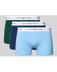Tommy Hilfiger - Trunks aus Baumwoll-Mix im 3er-Pack - Lyst