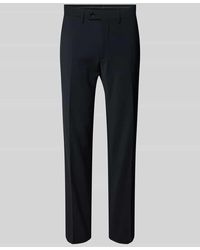 Christian Berg Men - Regular Fit Anzughose mit Bügelfalten - Lyst