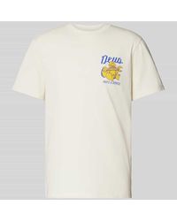 Deus Ex Machina - T-Shirt mit Label-Motiv-Print Modell 'Overbite' - Lyst