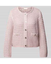 Liu Jo - Strickjacke Mit Knopfleiste - Lyst