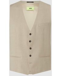 Cinque - Weste mit Knopfleiste Modell 'Monopoli' - Lyst