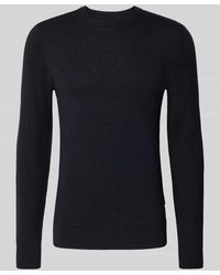 Blend - Strickpullover mit Rundhalsausschnitt Modell 'BAGGE' - Lyst