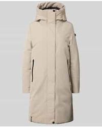 Khujo - Lange Jas Met Capuchon, Model 'Luggs' - Lyst