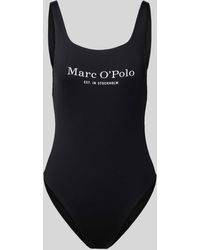 Marc O' Polo - Badeanzug mit Label-Print Modell 'Essentials' - Lyst
