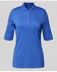 Christian Berg Women - Poloshirt Met Korte Knoopsluiting - Lyst